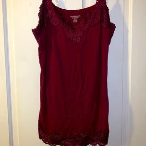 Lane Bryant Lace Cami-18/20W